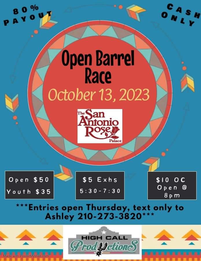 Open Barrel Race
